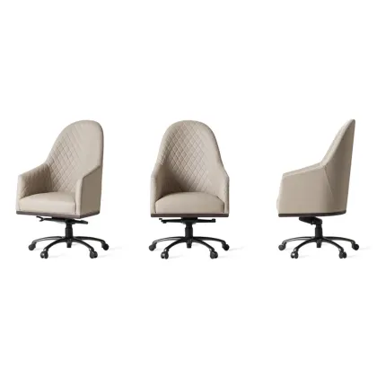 Zdjęcie Luksusowy włoski fotel obrotowy do gabinetu