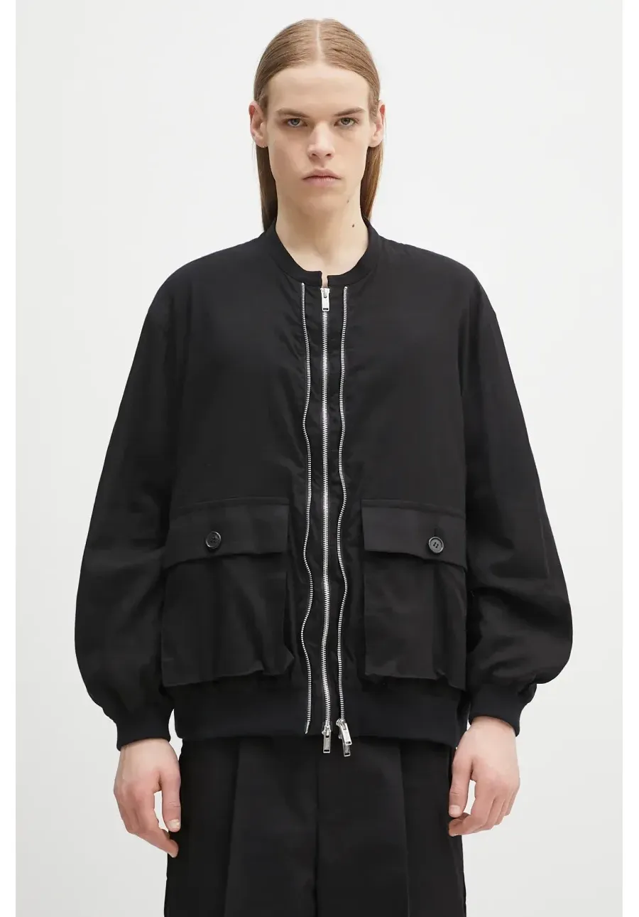 obrazek 1 Undercover kurtka bawełniana Blouson kolor czarny  UC1E4206.2