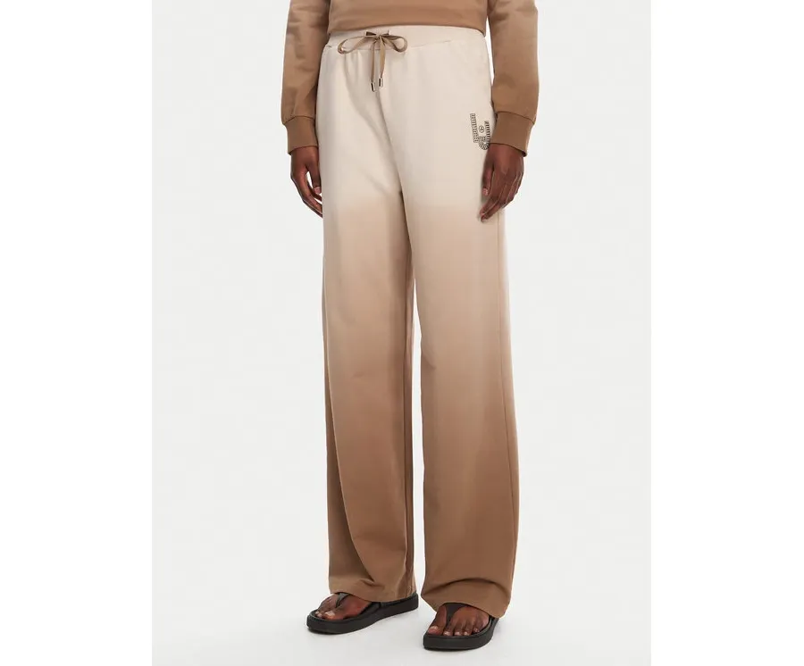 obrazek 1 Liu Jo Sport Spodnie dresowe TA5116 FS090 Beżowy Relaxed Fit