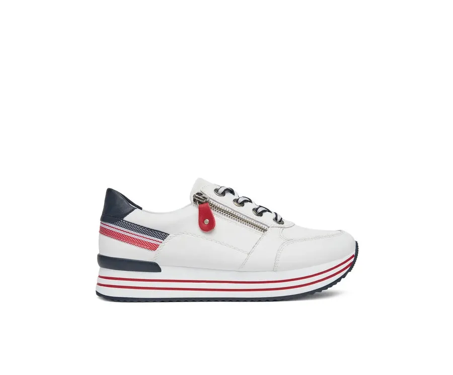 obrazek 1 Remonte Sneakersy D1312-82 Biały