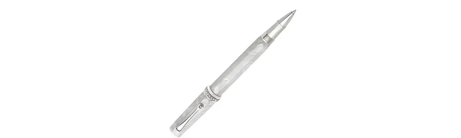 obrazek 1 Białe Diamenty Pióro Kulkowe Micra Montegrappa