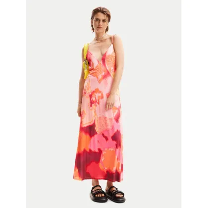 Zdjęcie Desigual Sukienka letnia Nerea 24SWVK19 Różowy Regular Fit
