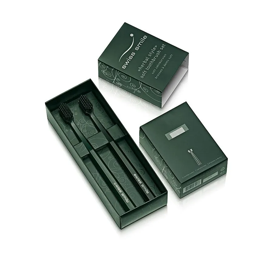 obrazek 2 herbal bliss toothbrushes - delikatne miękkie szczoteczki