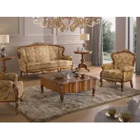 Zdjęcie Stylowa sofa Chippendale do salonu lub gabinetu
