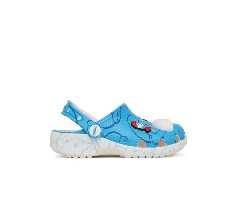 obrazek 1 Crocs Klapki Smurfs Classic Clog 210821 Kolorowy