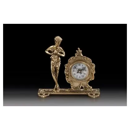 Picture The Pied Piper - an exclusive bronze clock