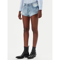 Zdjęcie One Teaspoon Szorty jeansowe Bandits 26785 Niebieski Regular Fit