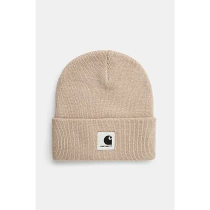 Zdjęcie Carhartt WIP czapka Ashley Beanie kolor beżowy I034850.2LPXX