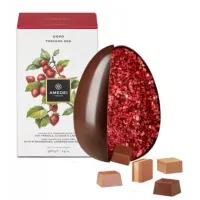 Picture Toscano Red chocolate egg with dark chocolate and red fruits, 400g