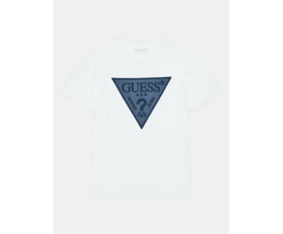 obrazek 1 Guess T-Shirt L5RI14 K8HM4 Biały Regular Fit