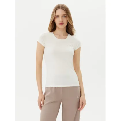 Zdjęcie EA7 Emporio Armani T-Shirt 8NTT65 TJDQZ U0005 Biały Regular Fit