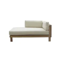 Zdjęcie Asymetryczna ogrodowa sofa Saint Tropez z prawym podłokietnikiem