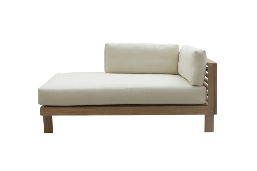 obrazek 1 Asymetryczna ogrodowa sofa Saint Tropez z prawym podłokietnikiem