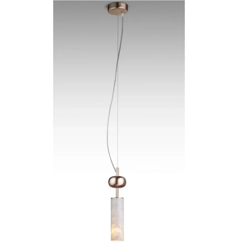 obrazek 1 Stylowa lampa wisząca z dyfuzorem z marmuru Carrara – Il Paralume Marina