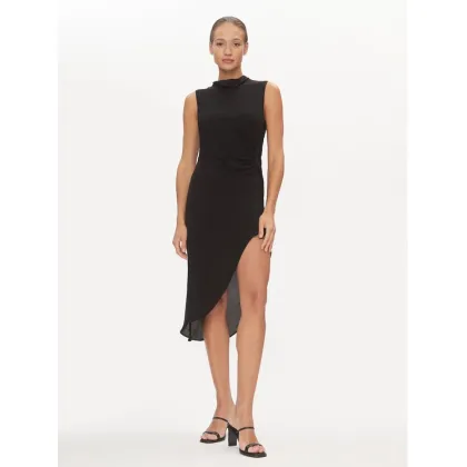 Zdjęcie DKNY Sukienka letnia D2A4B3AR Czarny Regular Fit