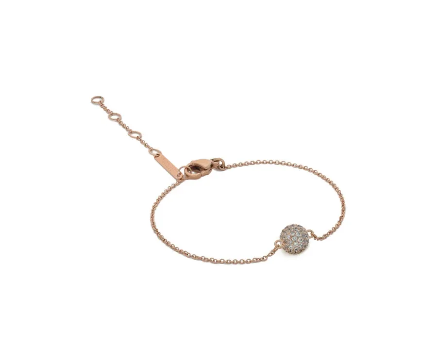 obrazek 1 Daniel Wellington Bransoletka Pavé DW00400626 Różowe złocenie