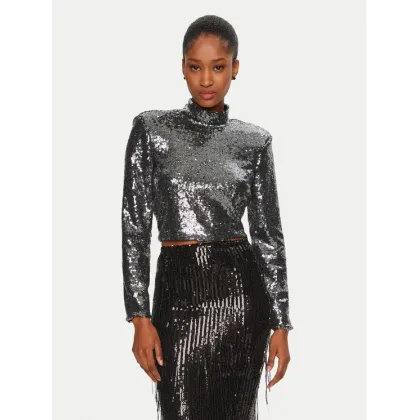 Zdjęcie Rinascimento Bluzka CFC0019736002 Srebrny Regular Fit