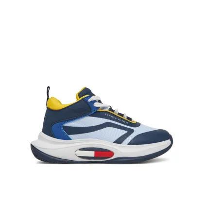 Zdjęcie Tommy Hilfiger Sneakersy Low Cut Lace-Up T3B9-33884-1695 Granatowy