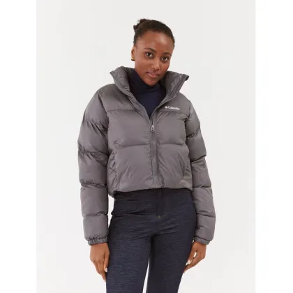 Zdjęcie Columbia Kurtka zimowa Puffect™ Cropped Jacket Szary Regular Fit