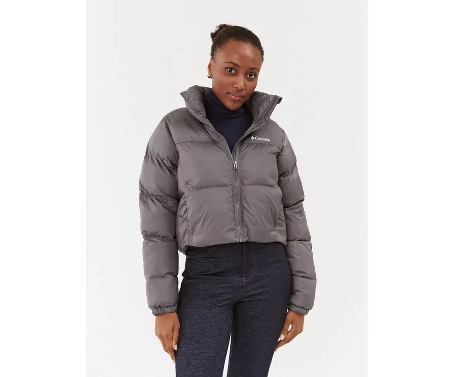 obrazek 1 Columbia Kurtka zimowa Puffect™ Cropped Jacket Szary Regular Fit