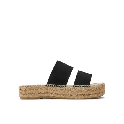Zdjęcie Manebi Espadryle Hamptons Double Sole 2 Bands Sandals K 1.0 JB Czarny