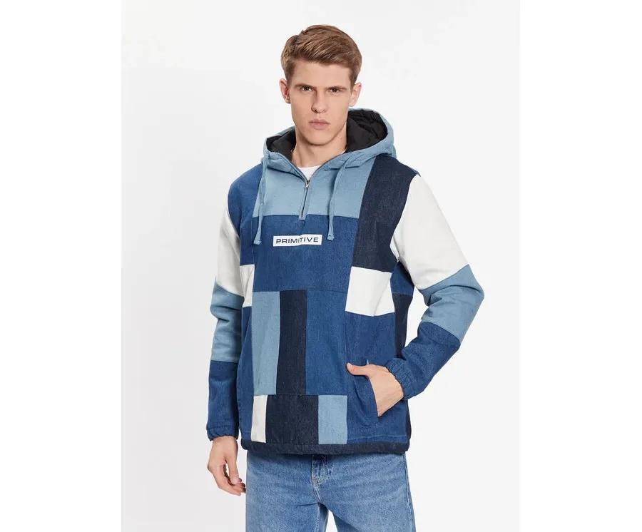 obrazek 1 Primitive Kurtka anorak Staten PA123101 Niebieski Regular Fit