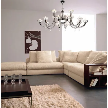 Picture Italian luxury chandelier made of Murano glass - Lucevetro