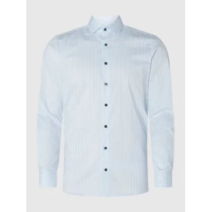 Zdjęcie Koszula biznesowa o kroju slim fit z diagonalu