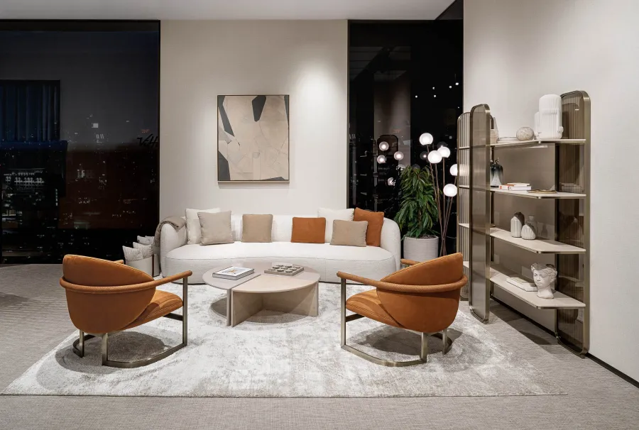 obrazek 12 Wyjątkowa biblioteczka w stylu modernistycznym do salonu lub gabinetu - prosto z Włoch