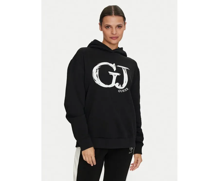 obrazek 1 Guess Bluza Sara V4YQ00 K68I4 Czarny Relaxed Fit
