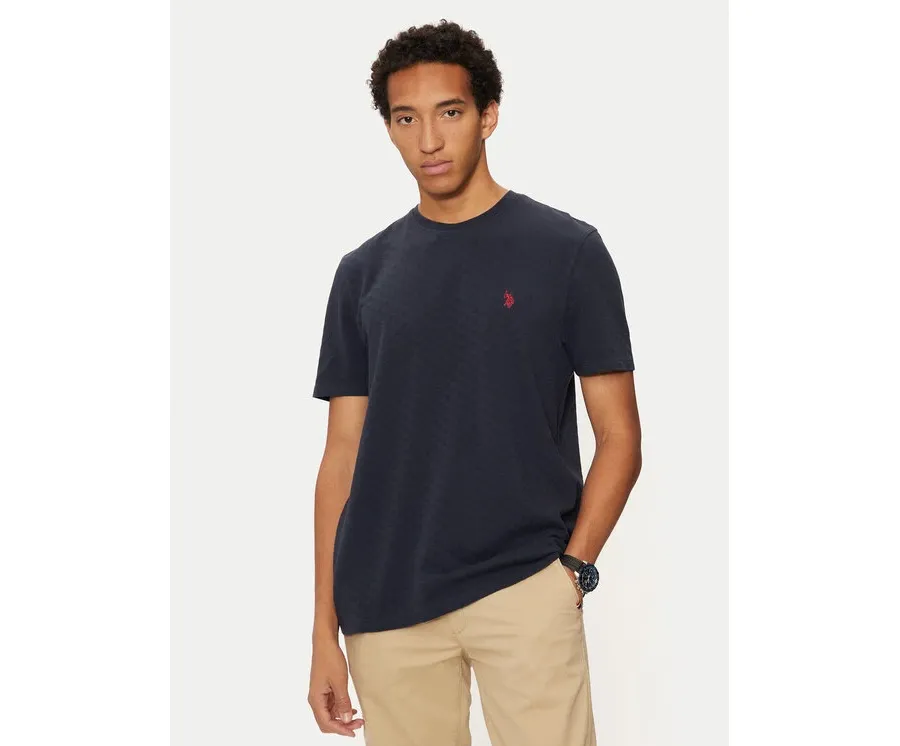 obrazek 1 U.S. Polo Assn. T-Shirt MUP3617 Granatowy Regular Fit