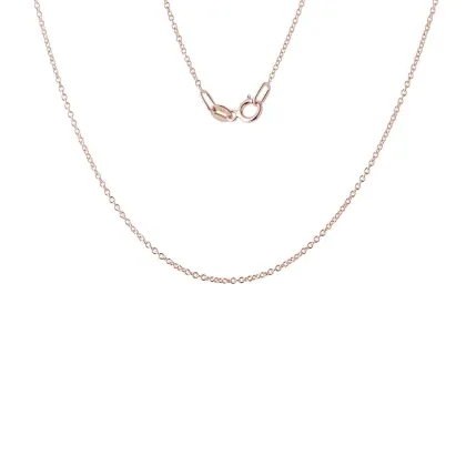 Zdjęcie Łańcuszek rolo 25 z różowego złota o długości 42 cm KLENOTA
