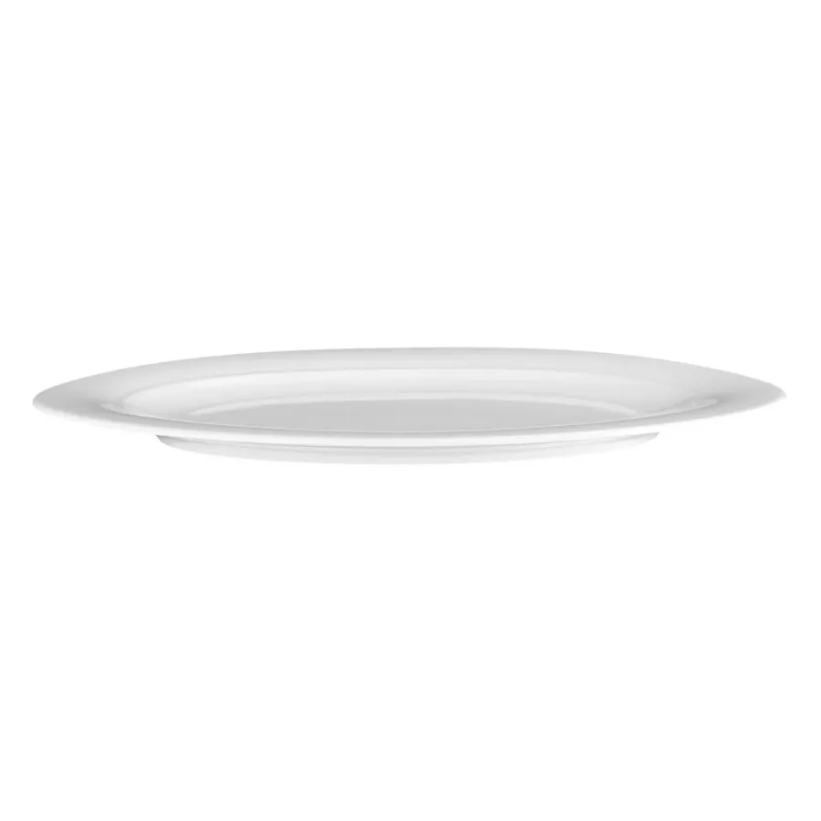 obrazek 3 Porcelanowy biały owalny półmisek 30,5x24 cm w stylu nowoczesnym - Seltmann Weiden