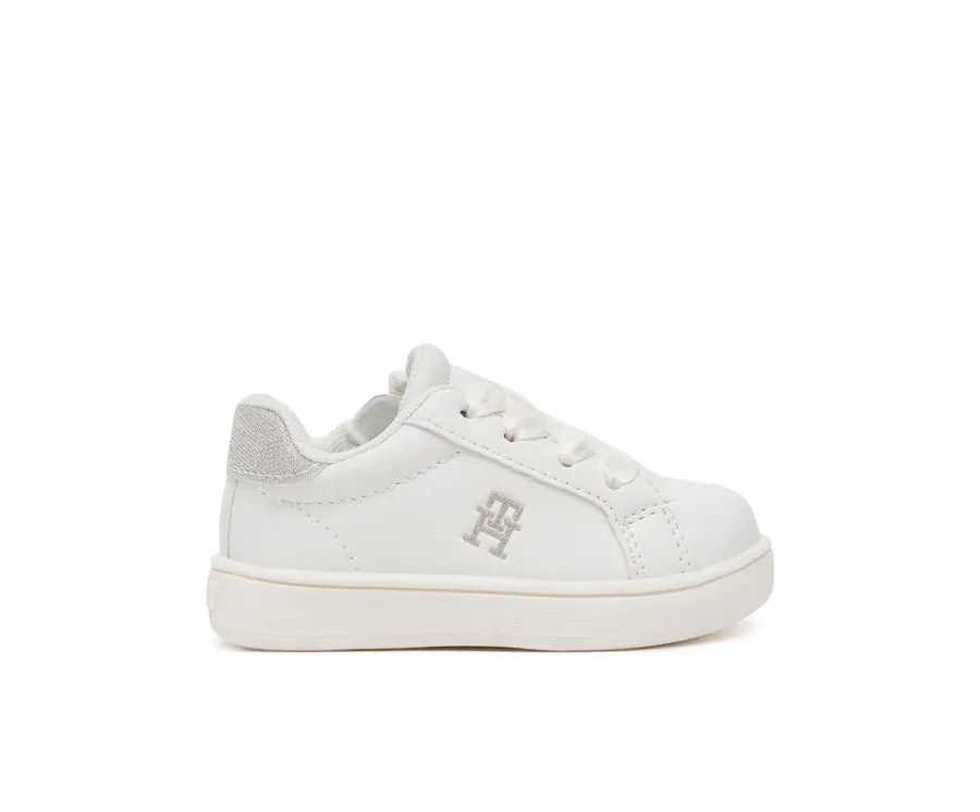 obrazek 1 Tommy Hilfiger Sneakersy Low Cut Velcro Sneaker T1A9-33728-1439 M Biały