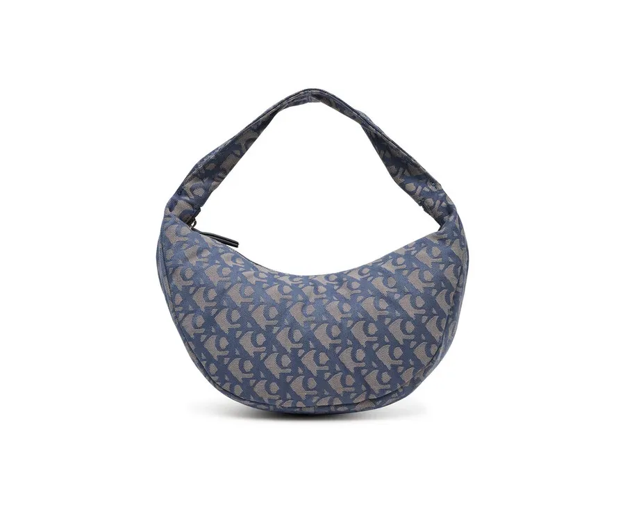 obrazek 1 Calvin Klein Torebka Ckj Monogram Pinched Medium Shou LV04F3206G Niebieski