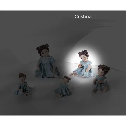 Zdjęcie Porcelanowa dziewczynka o imieniu Cristina - Sibania