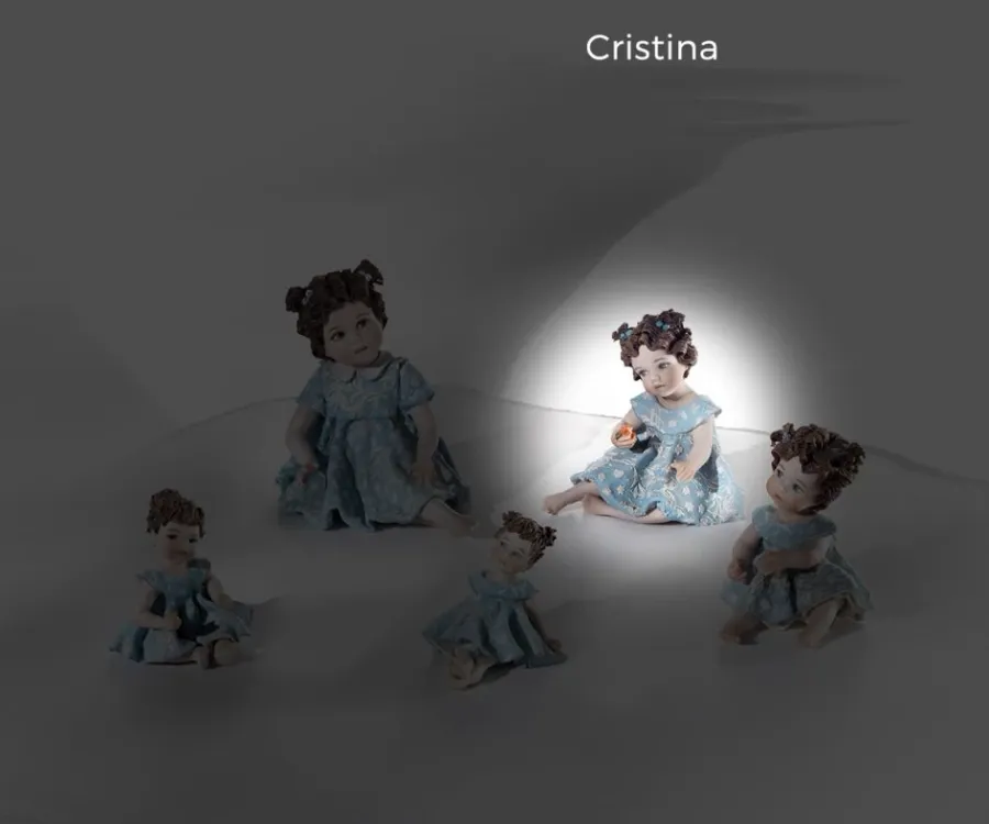 obrazek 1 Porcelanowa dziewczynka o imieniu Cristina - Sibania