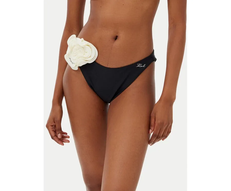 obrazek 1 KARL LAGERFELD Dół od bikini A2W46003 Czarny
