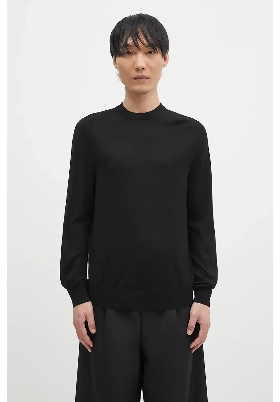 obrazek 1 Paul Smith sweter wełniany męski kolor czarny lekki M1R-562X-M02093