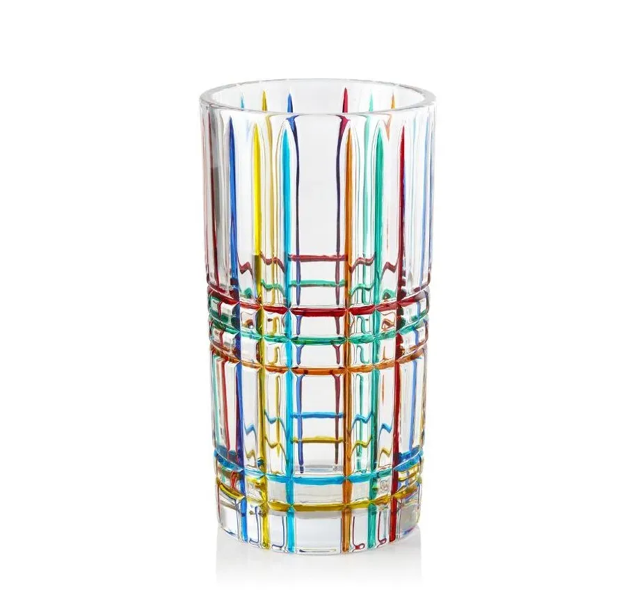 obrazek 1 Ręcznie malowany wazon Square 28 cm
