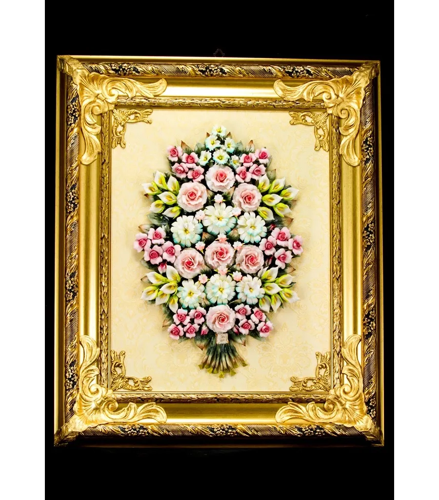 obrazek 1 Dekoracyjny obraz do salonu z porcelany