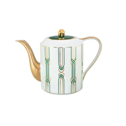 Zdjęcie Luksusowy dzbanek porcelanowy do kawy lub herbaty