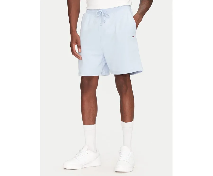 obrazek 1 Tommy Jeans Szorty sportowe Entry GraphicDM0DM21369 Błękitny Regular Fit