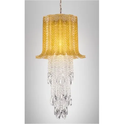 Zdjęcie Niepowtarzalny żyrandol w formie kaskady w stylu nowoczesnym – Il Paralume Marina