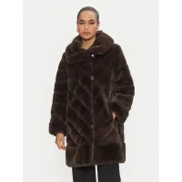 Zdjęcie Joseph Ribkoff Futro 243904 Brązowy Loose Fit