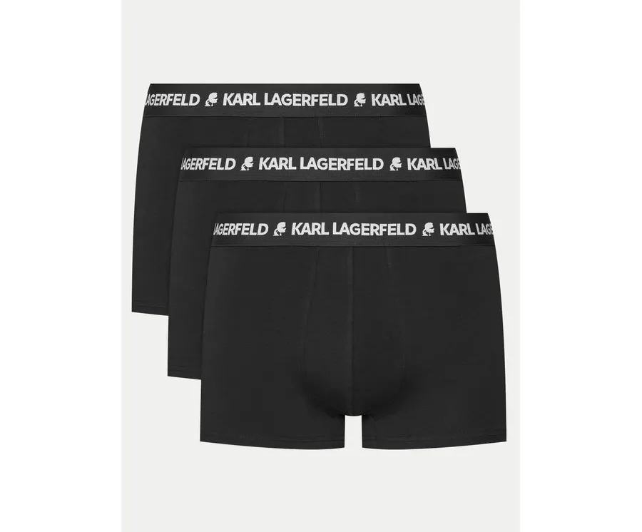obrazek 1 KARL LAGERFELD Komplet 3 par bokserek A1M47151 Czarny