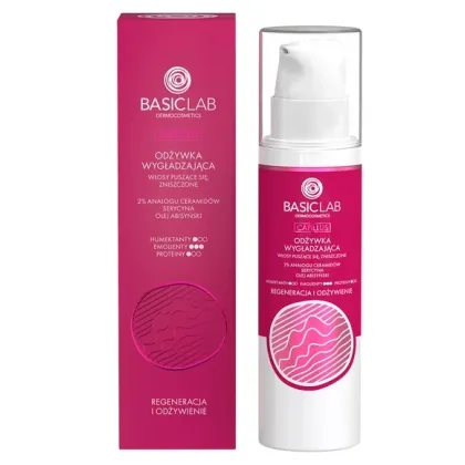 Zdjęcie Basiclab Wygładzająca odżywka do włosów 250 ml Basiclab Dermocosmetics