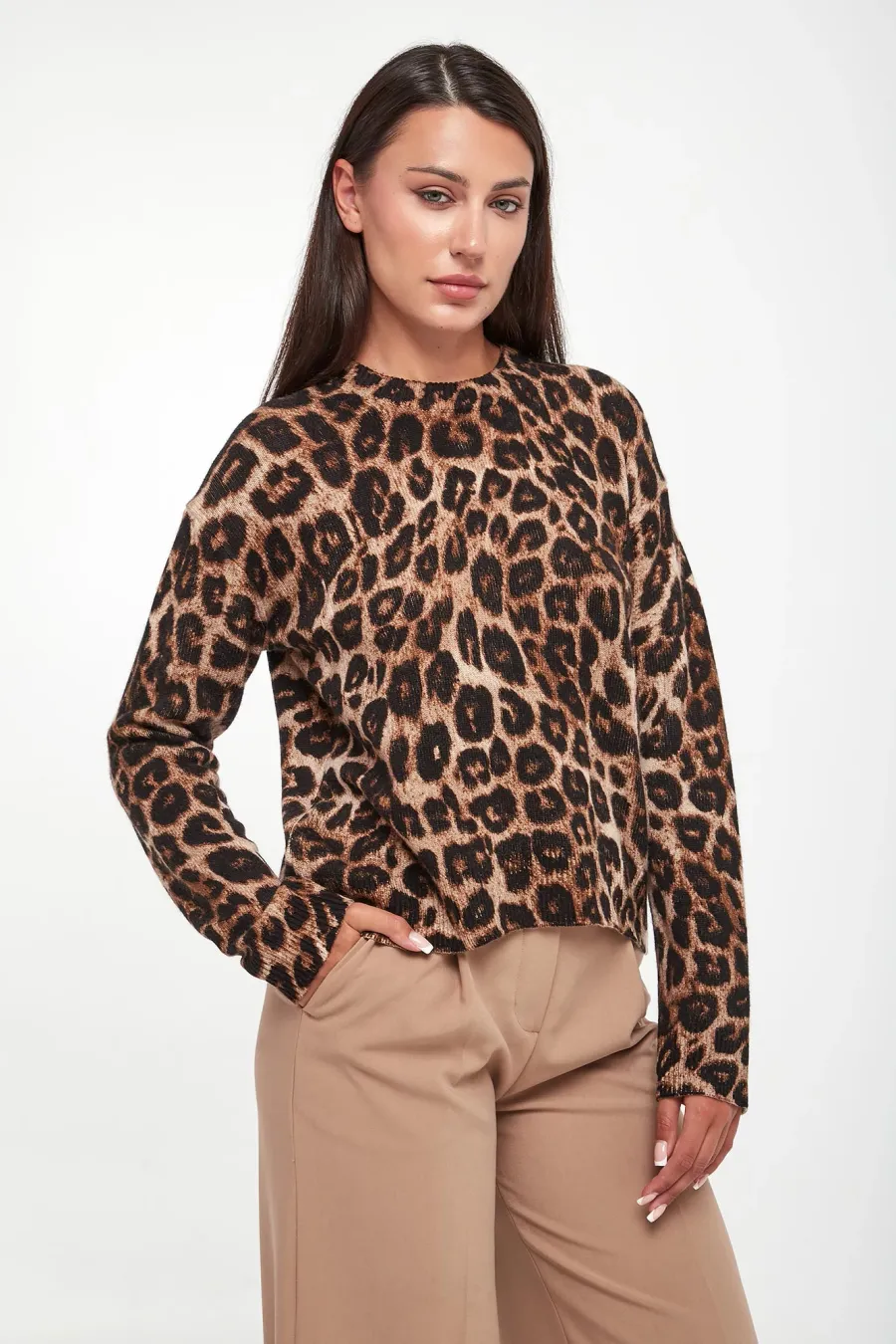 obrazek 1 Sweter damski w panterkę JOOP! Joop!