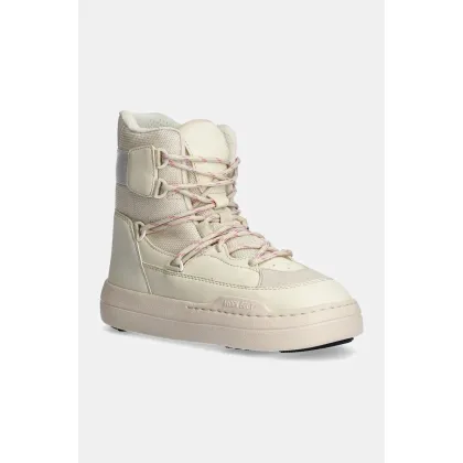 Zdjęcie Moon Boot botki MB PARK SNEAKER BOOT kolor beżowy na płaskim obcasie lekko ocieplone 80D2470060 L002