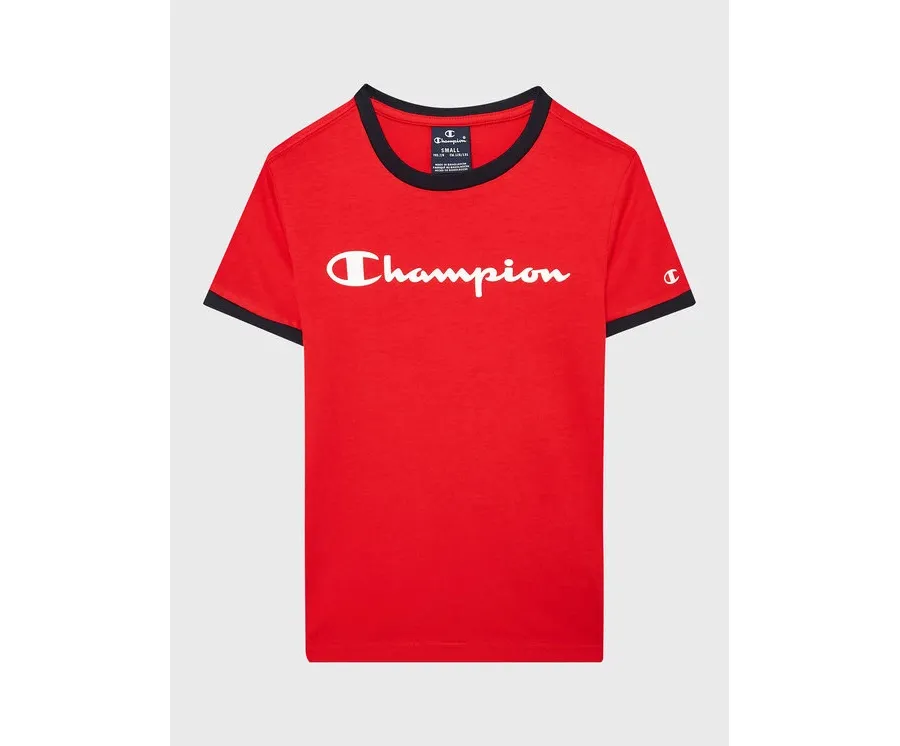 obrazek 1 Champion T-Shirt 306286 Czerwony Regular Fit